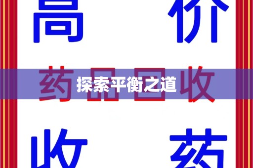 九江探索平衡之道