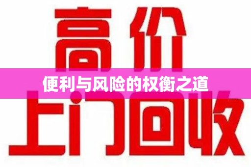 九江便利与风险的权衡之道